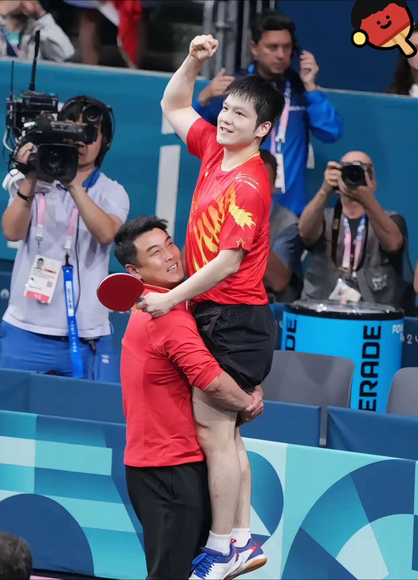 法国队碾压中国队，王皓状态火热